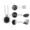 Quantum Energy Negative Ions Stainles Steel Pendant