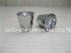 CLEAR CUT CRYSTAL KNOB WITH ZINC BASE FOR DRAWERS AND SMALL CABINET