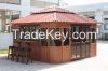 wood plastic composite gazebo