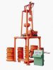vertical concrete pipe...