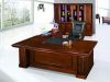 office table, MDF with veneer laminated painted executive table