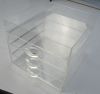 acrylic makeup  3 drawer with top cosmetics organizer