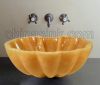 Honey Onyx Shell Sink