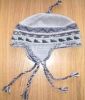 Hand-knit wool hat