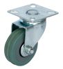 grey rubber castor