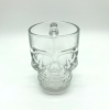 Skull glass MUG, beer  stein, skull beer mug