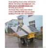 led solar light tower