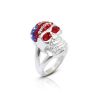925 silver ring with c...