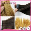 100% human double side tape hair extension skin weft