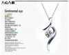 Antioxidant Pendants Silver Necklace