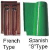 Glazed Clay Roof Tile,...