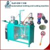 Auto steel scourer knitting machine