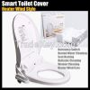 Intelligent Toilet Cover,Bidet Smart Potty Cover,Massage&Seat Heating,Buttocks&Women Cleaning&Heater Wind,Damping Descent&Safety