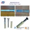 Railway Plastic Screw Dowel for Sleeper , Plastic HDPE socket for Concrete Sleeper