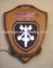 wooden effect shield s...