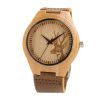 Japan Movement Bamboo Wood Watch Custom Logo