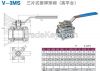 3pc socket  ball valve