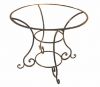 Wrought iron table