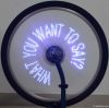 Wireless Custom message Bike Bicycle Wheel Lights