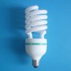 Half spiral energy saving lamp