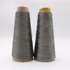 Grey Nm11/2plies 100% stainless steel staple fiber ring spun yarn for glass mould car metal fiber casing-XT11817