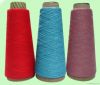 Polyester and linen blended yarn