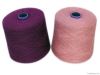 Polyester and linen blended yarn