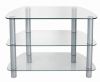 glass TV stand