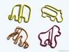 Zoo shaped paper clips