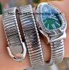 stainless steel fashion snake watches for women, fashion ladies watches
