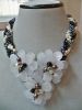 Milky Flower Necklace