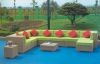rattan sofa