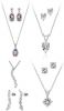 Silver Jewelry Necklace Sets (925 Sterling)