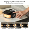 3 in 1 Desktop Digital Alarm Clock with Wireless Charger &amp; RGB Night Light