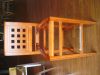 solid wood chair