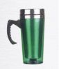 double plastic wall mug