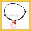 hot sale metal pendent adjustable color wreath bracelet