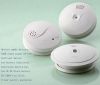 battery powered optical smoke detector alarm