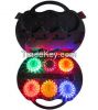 6-Pack Rechargable Led Road Flares 