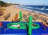 Inflatable beach volle...