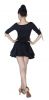 Girls/lady Ballroom latin dance dress-Overall Regulation styles-2colors Optional-Pink+Black