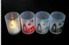 LED tea light within cups