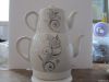 Turkish Ceramics Electric Kettle Tea Set