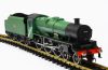 G scale brass model train