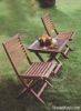 wooden outdoor furniture