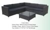 PE rattan sofa & t...