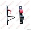 Plastic wall mounted wheel display hook