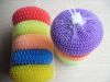 Plastic scourer