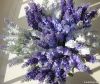 10-head Lavender bush artificial flower decoration wedding