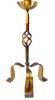 wrought iron candle holder